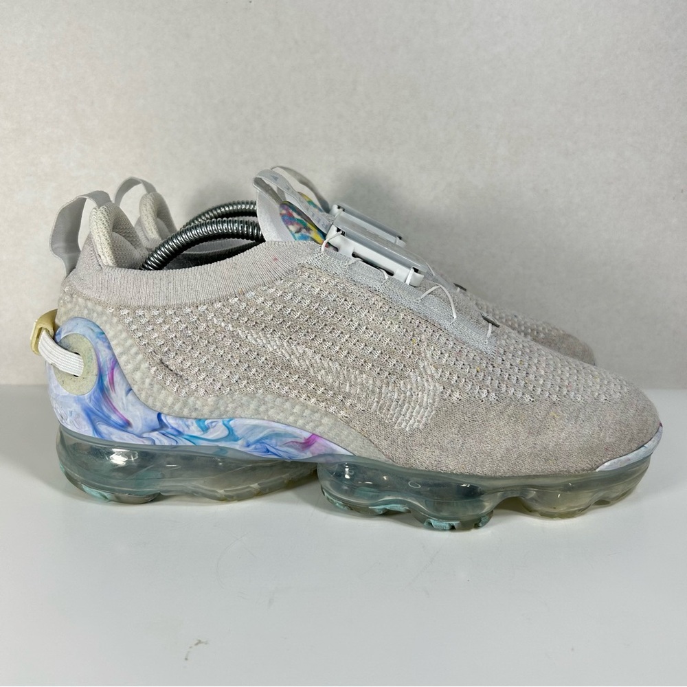 Nike Air VaporMax 2020 Flyknit Summit White Running Shoes CJ6741-100; Women’s 11